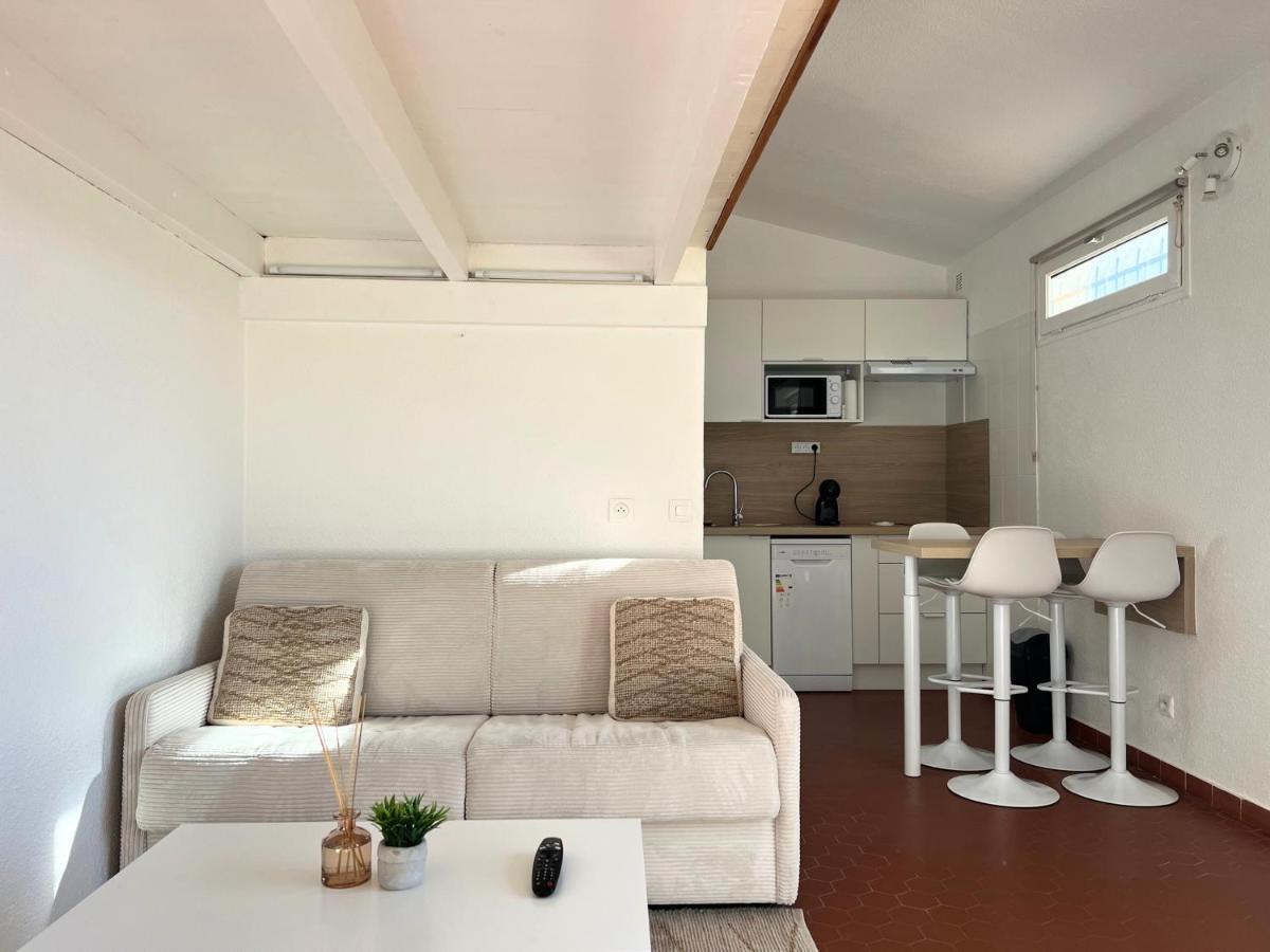 Appartement A 100M De La Plage - Terrasse & Parking Prive Le Barcarès المظهر الخارجي الصورة